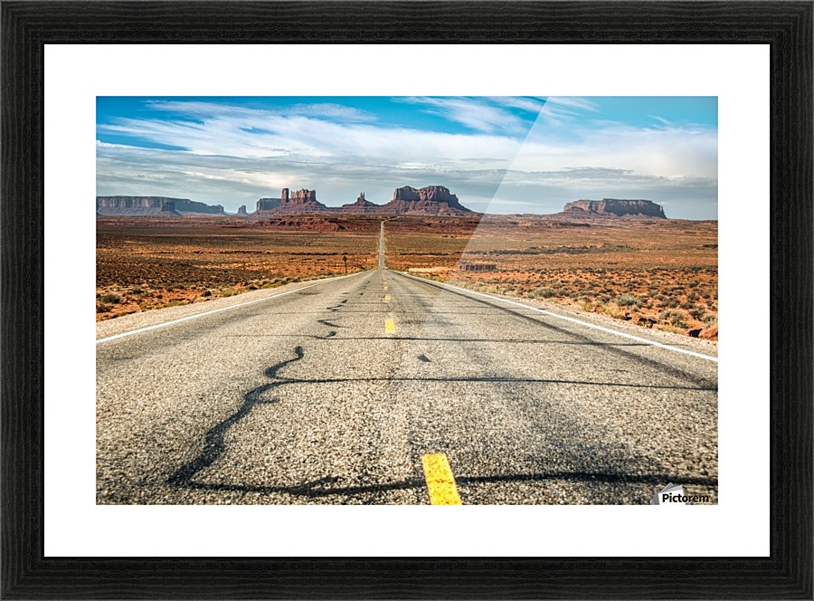 Monument Valley  Picture Frame print
