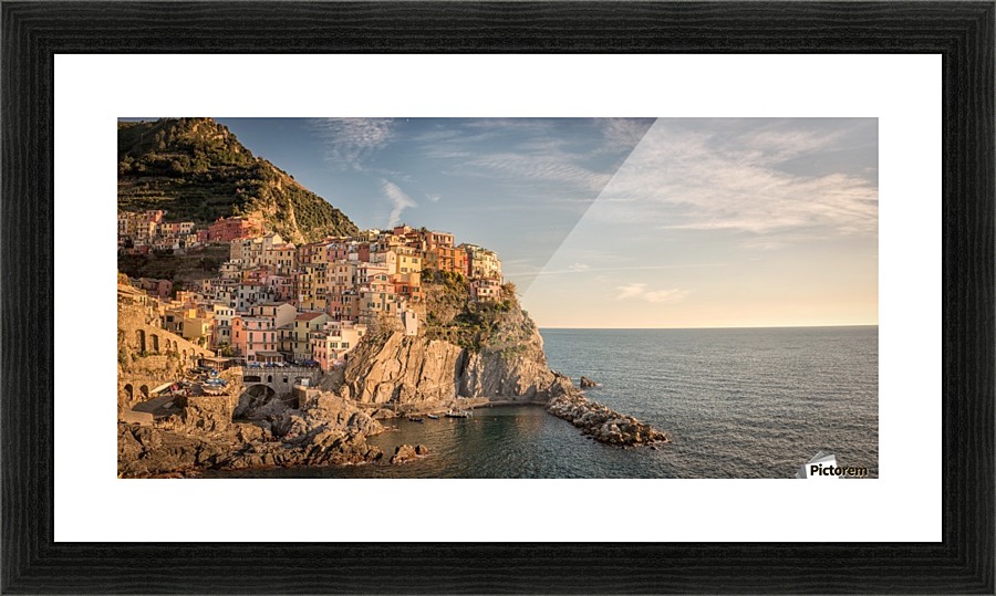 Manarola Picture Frame print