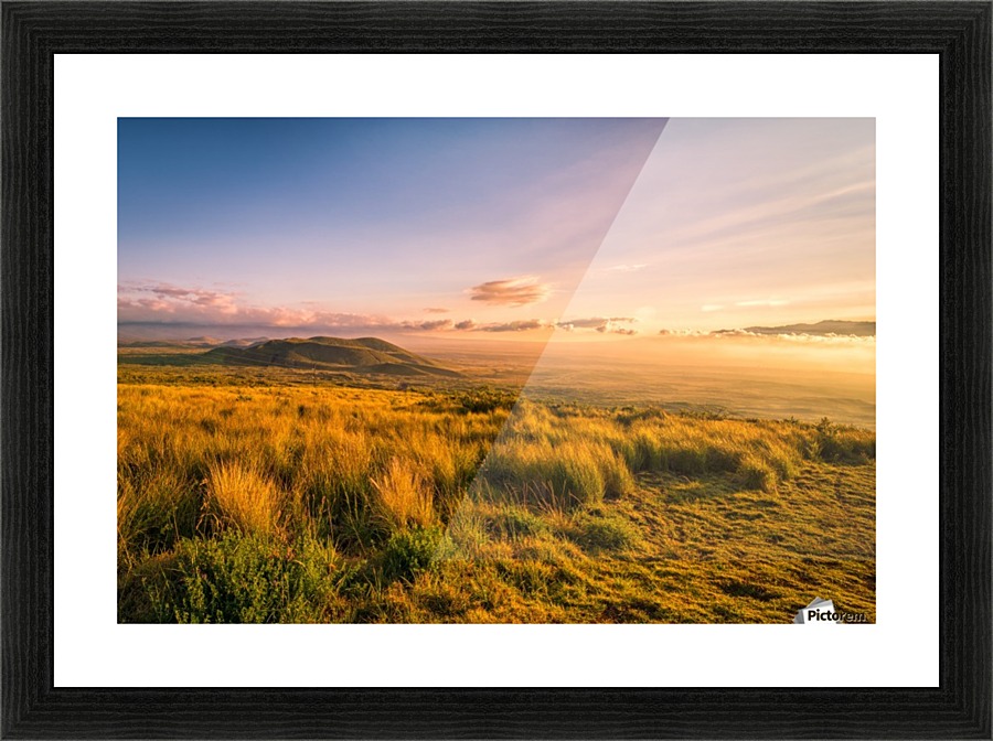 Golden Hour Picture Frame print