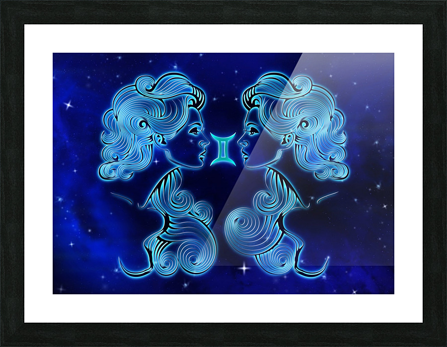 Twins Picture Frame print