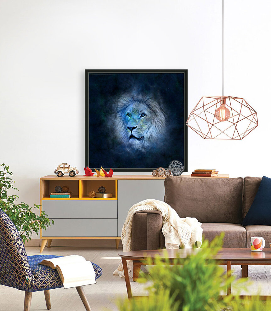 Lion Portrait Reproduction