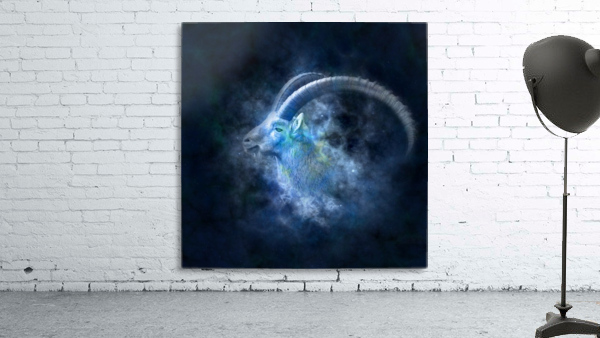 Wild Sheep Portrait Wall Preview