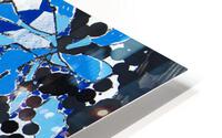 Abstract Stamp Color III HD Metal print