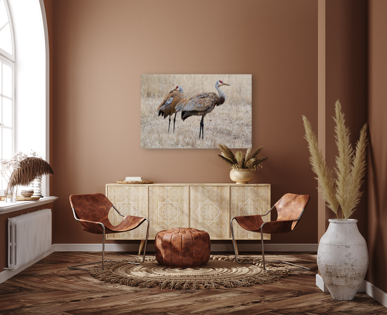 Sandhill Cranes 1 Reproduction