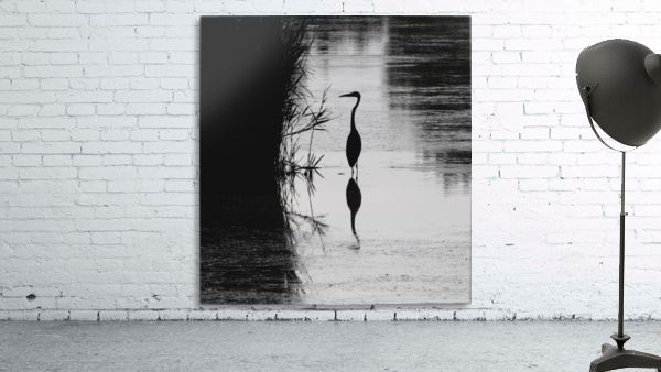 Heron Silhouette Wall Preview