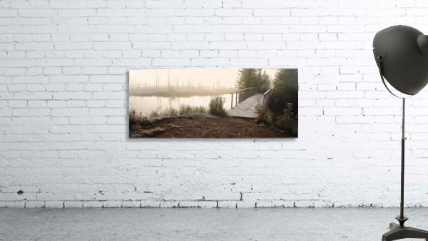Misty sunrise Wall Preview