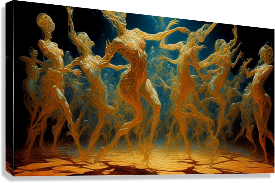 Ethereal Dancers Canvas Print