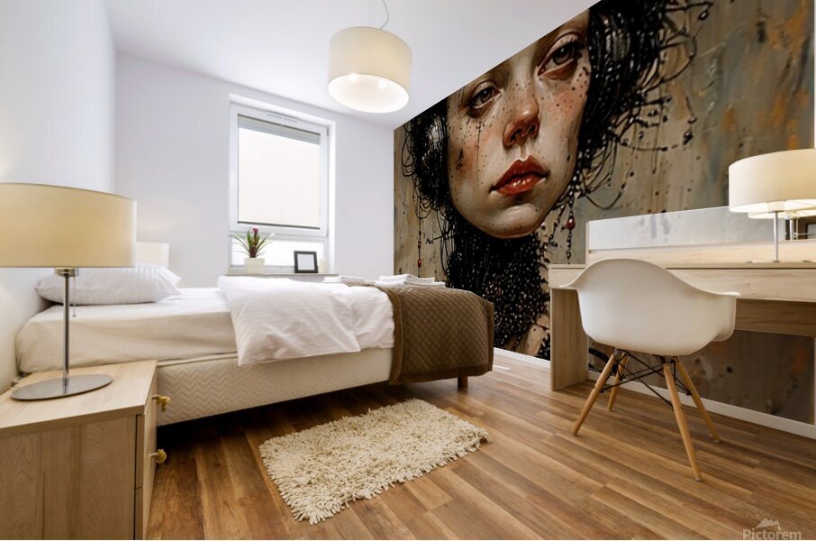 Portrait  Mural print
