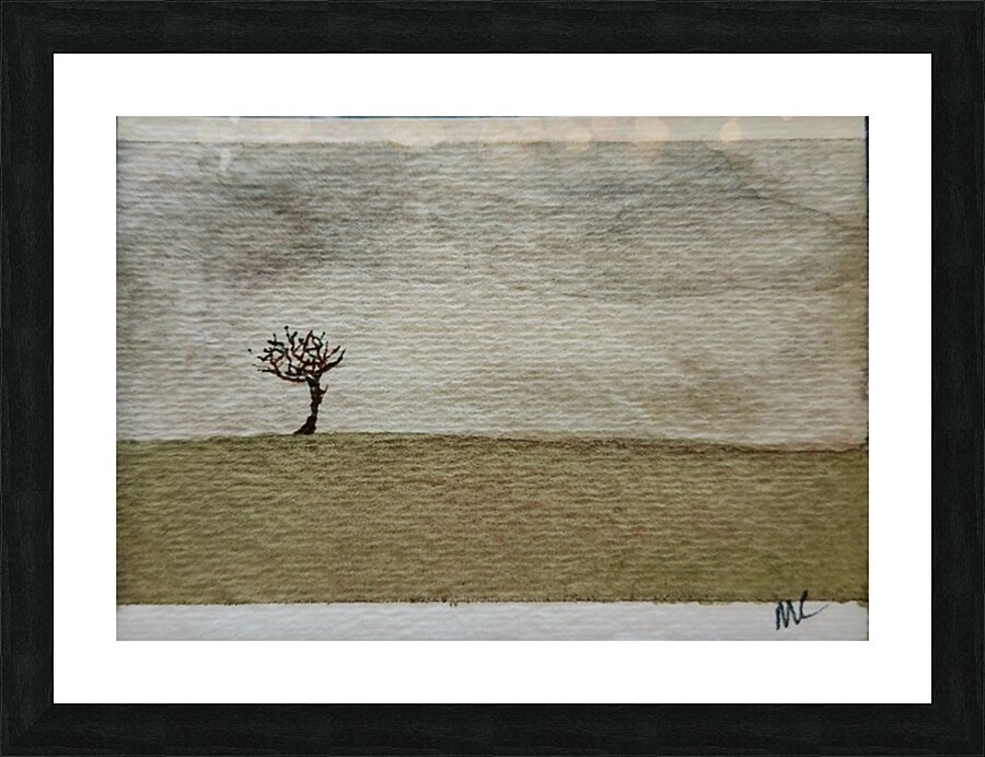 Lonely Tree 2 Picture Frame print