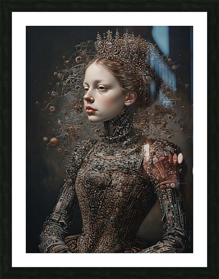 Katherine Portrait Picture Frame print