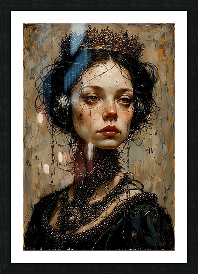 Portrait  Picture Frame print