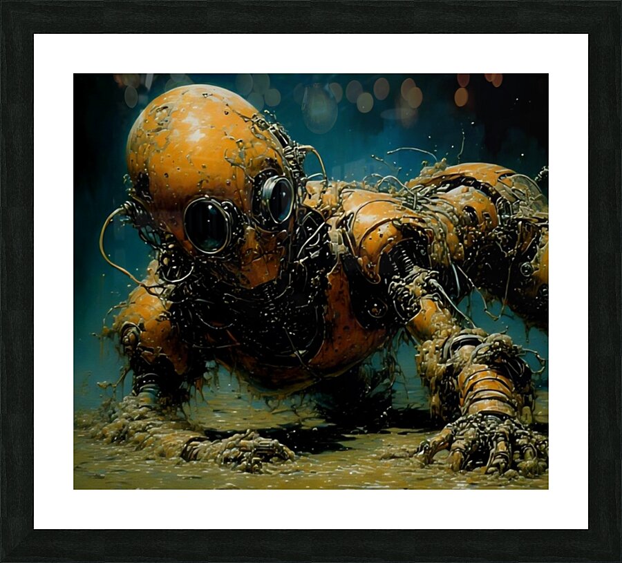Dystopia  Picture Frame print