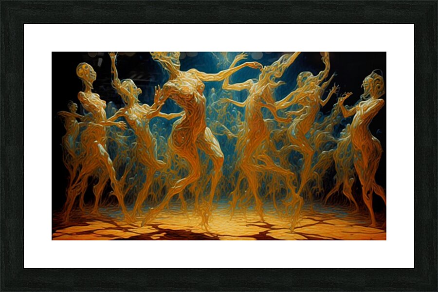 Ethereal Dancers Picture Frame print