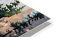 Scenic Waterfall 3 HD Metal print