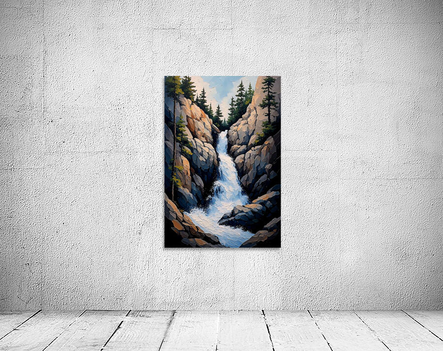 Scenic Waterfall 3 Wall Preview