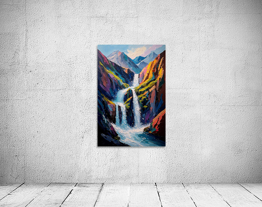 Scenic Waterfall 1 Wall Preview