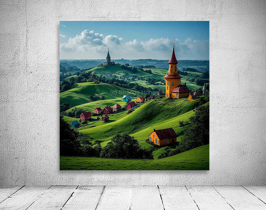 Rolling Hills 3 Wall Preview
