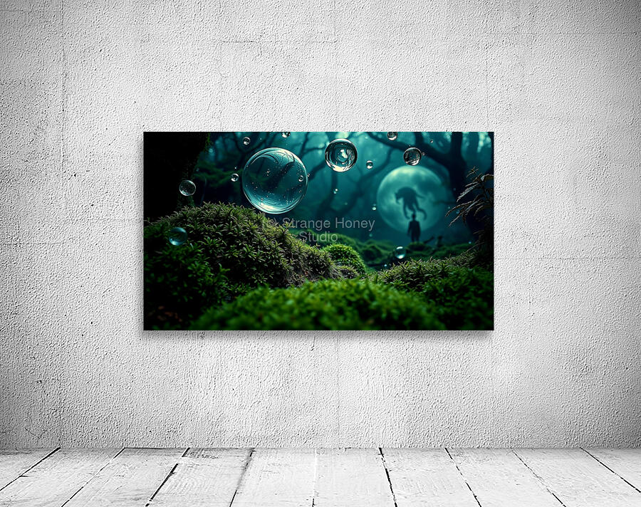 Moss Forest  Wall Preview