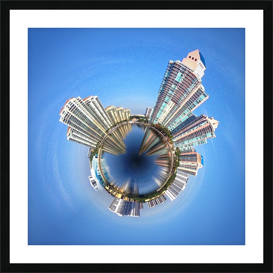 062 Cityscapes Picture Frame print