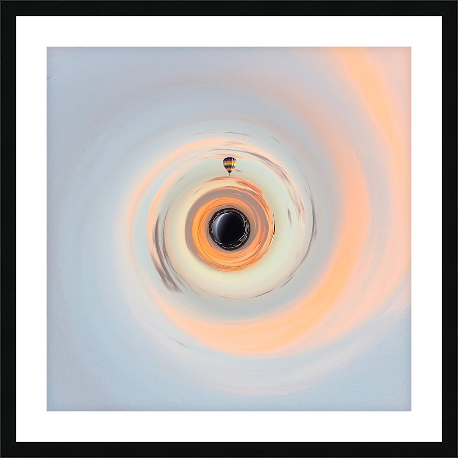 074 Float Away Picture Frame print