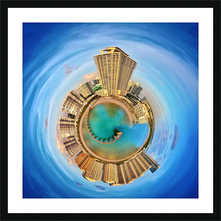 232 Ocean View Picture Frame print