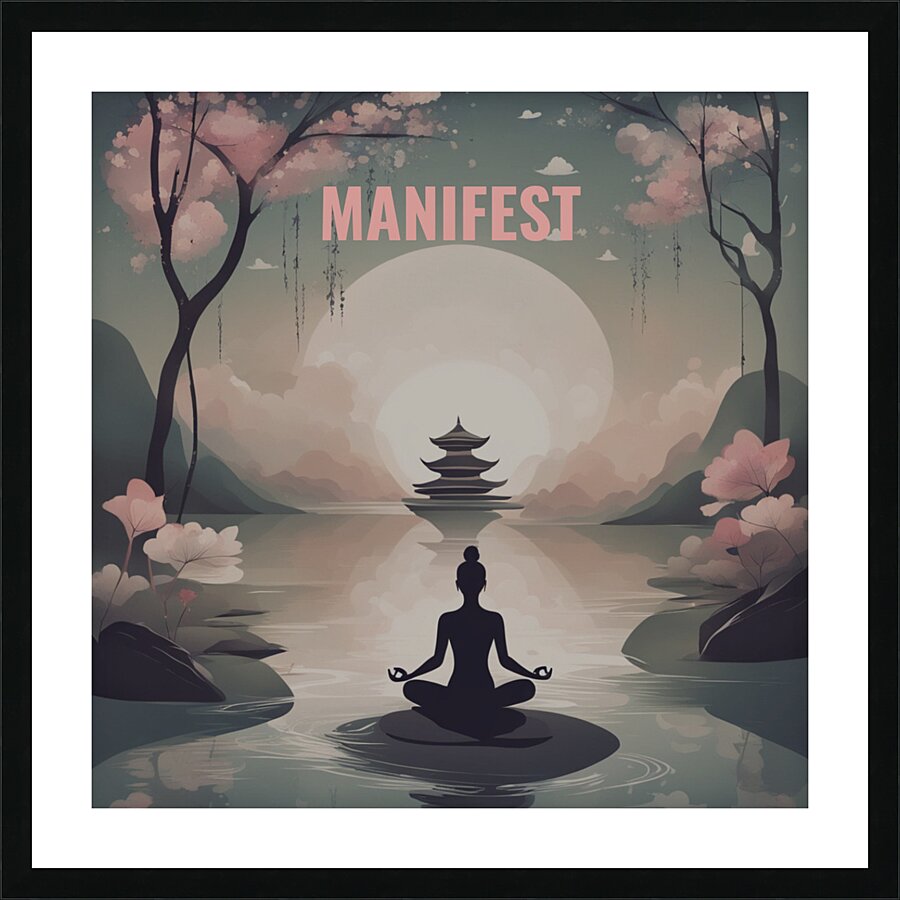 Manifest Picture Frame print