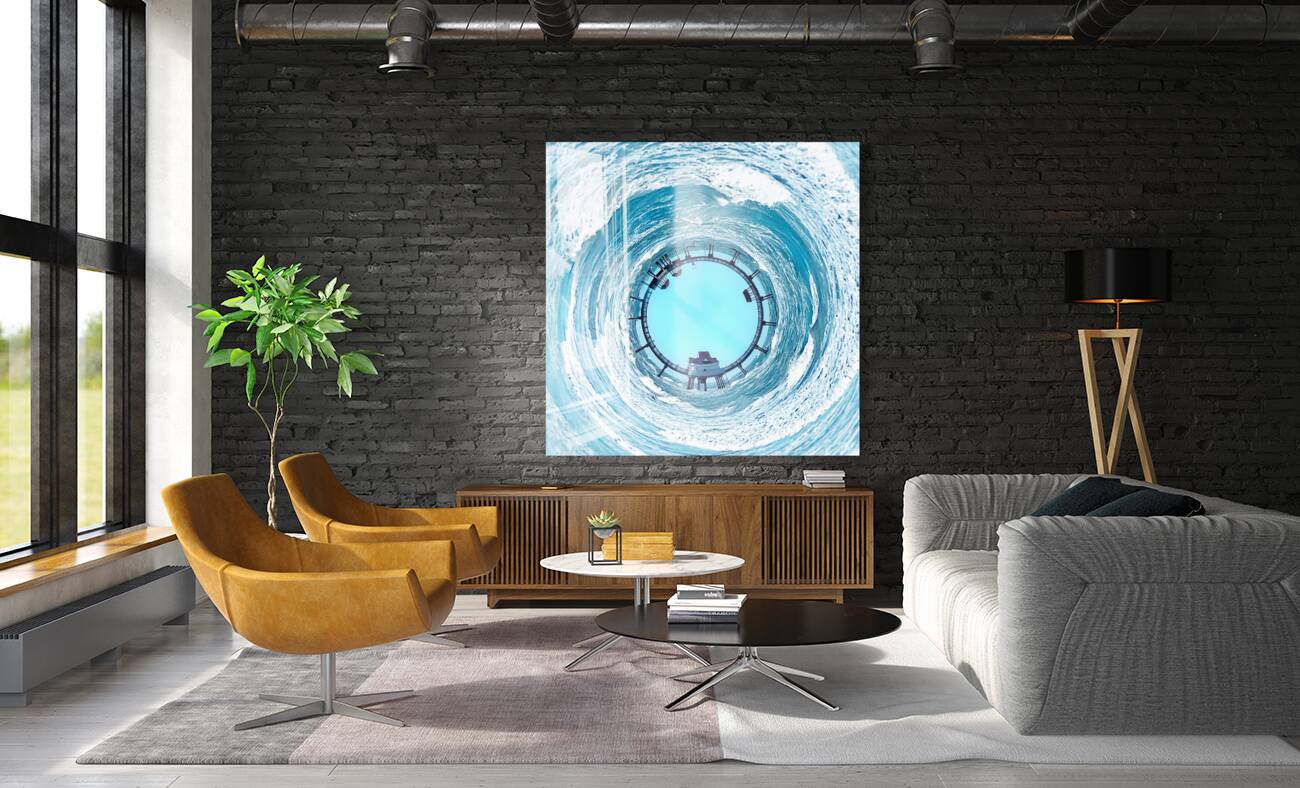 340 Pier 60 Tidal Wave Reproduction