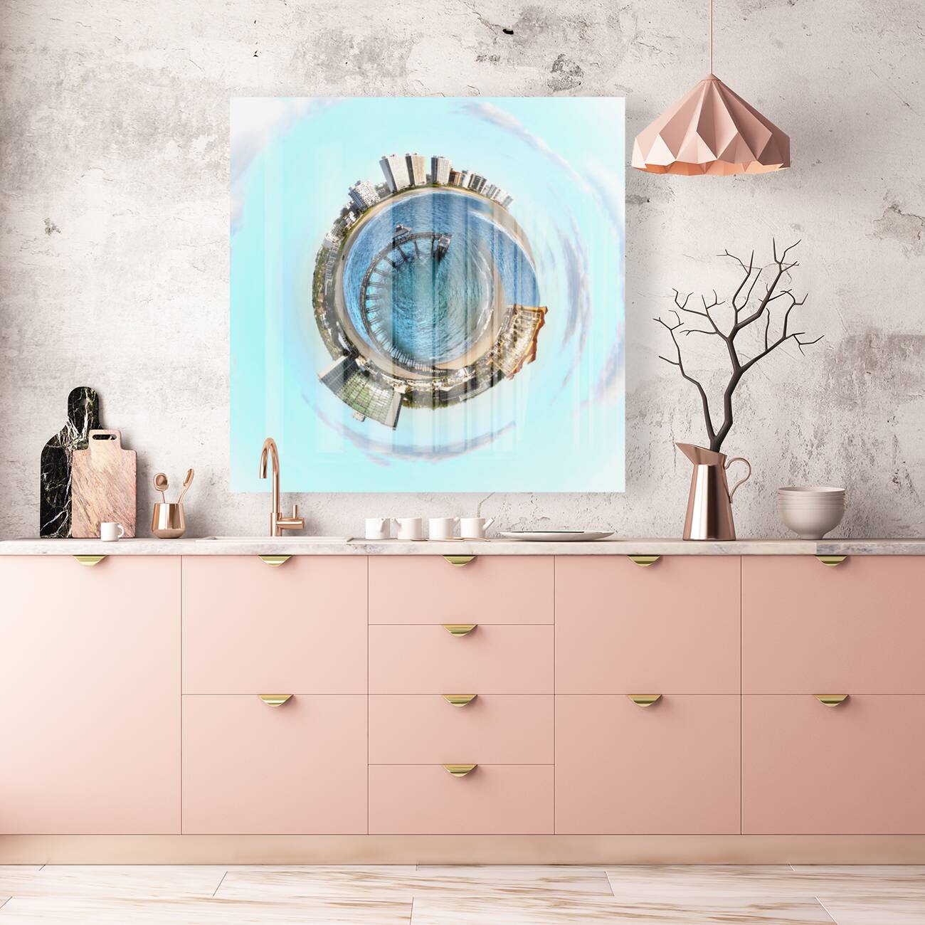 374 Seaside Spiral Reproduction