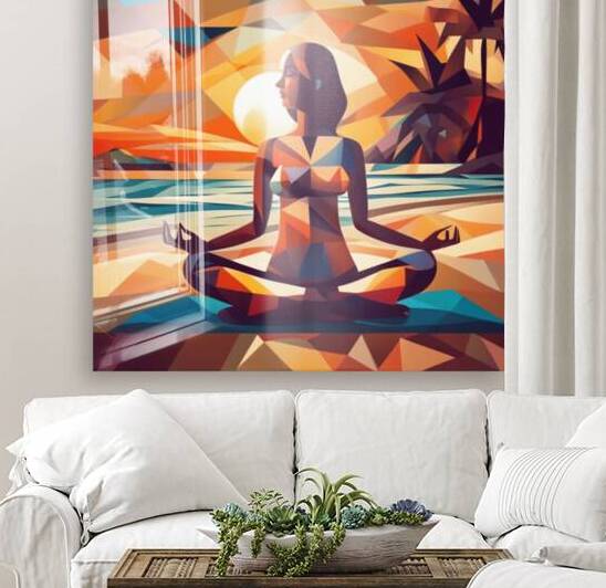 046 Yoga Girl by ec360view