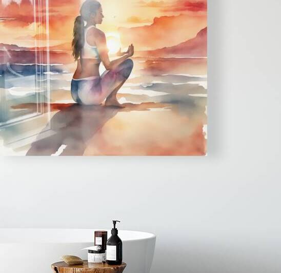 033 Yoga Girl by ec360view