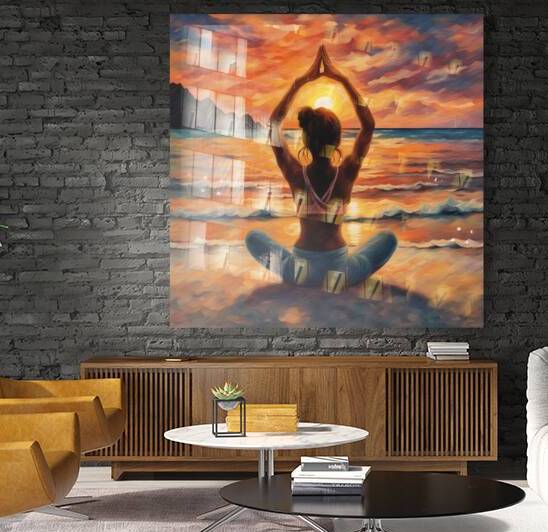 030 Yoga Girl by ec360view