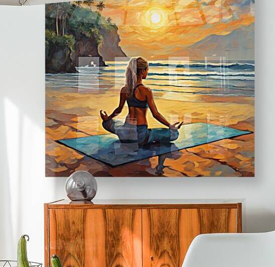 060 Yoga Woman by ec360view