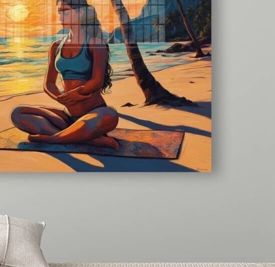 031 Yoga Girl  by ec360view