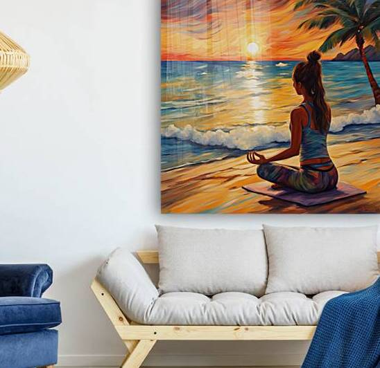 029 Yoga Girl by ec360view