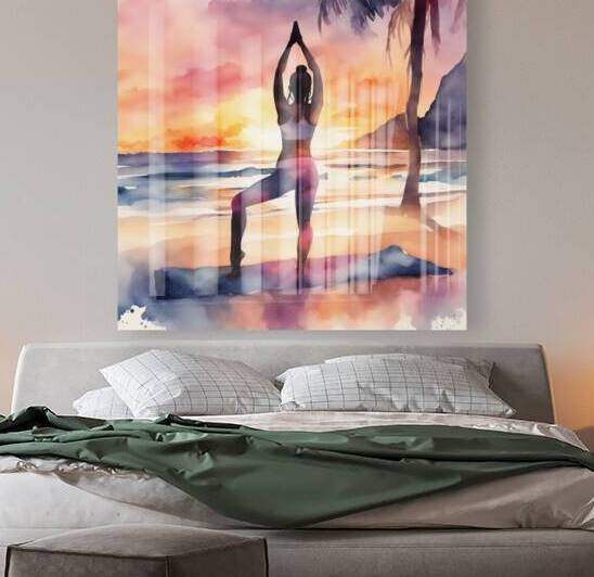 035 Yoga Girl by ec360view