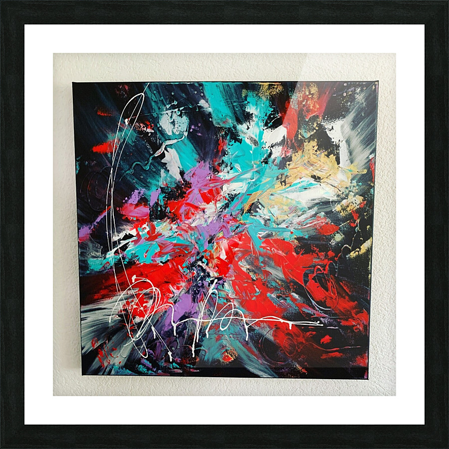 Dark Vibe Picture Frame print
