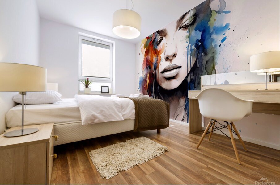 Heavy Thoughts Mural print