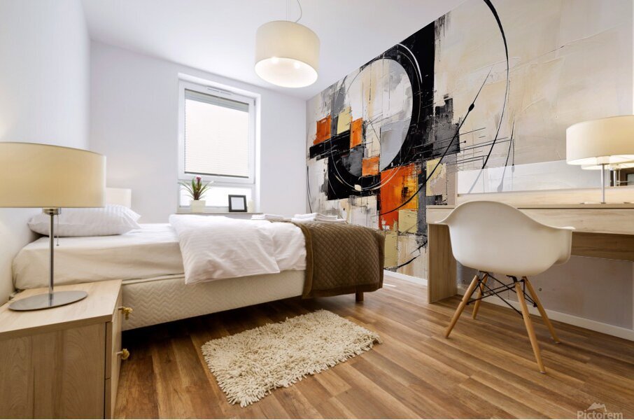 Abstract Futuristic 4 Mural print