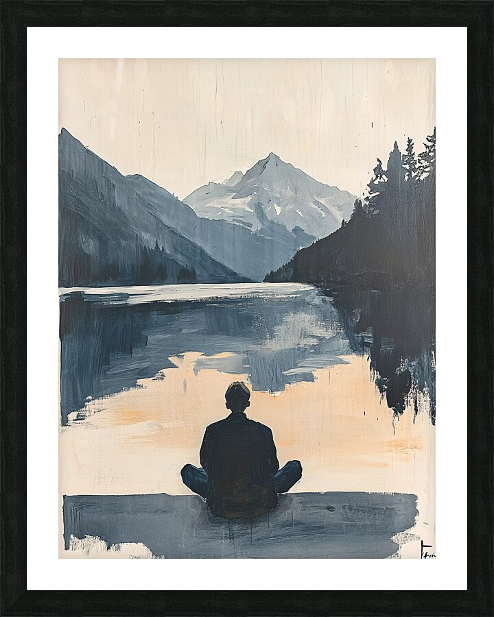 Zen 2 Picture Frame print