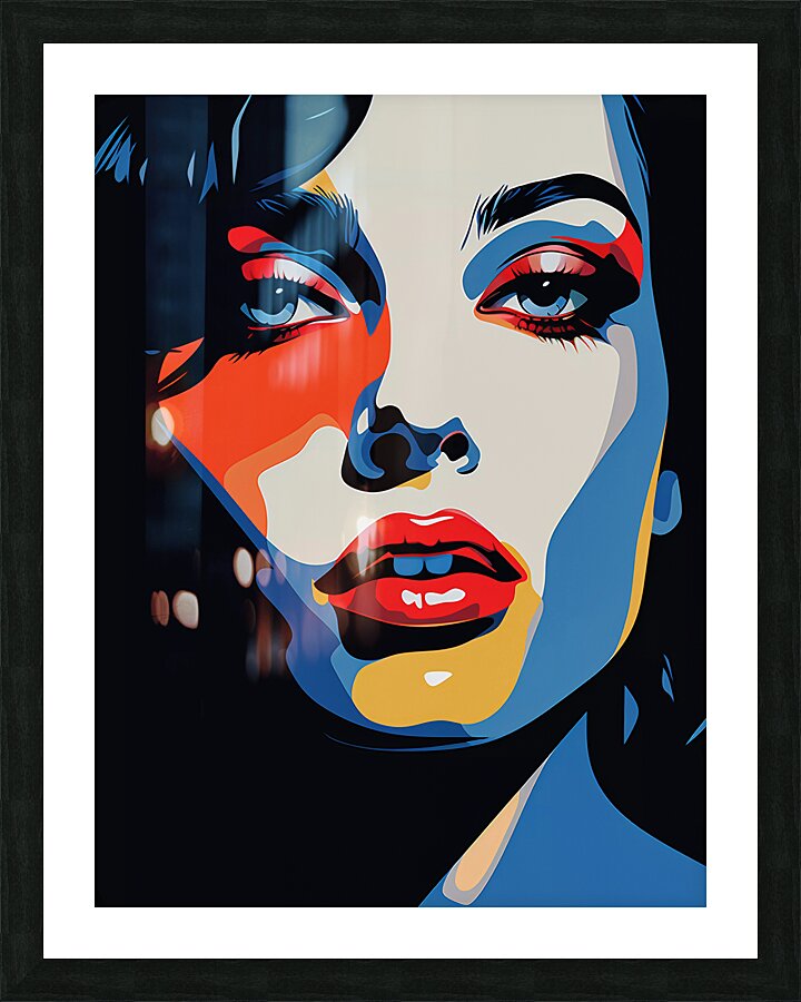 In the Dark Picture Frame print