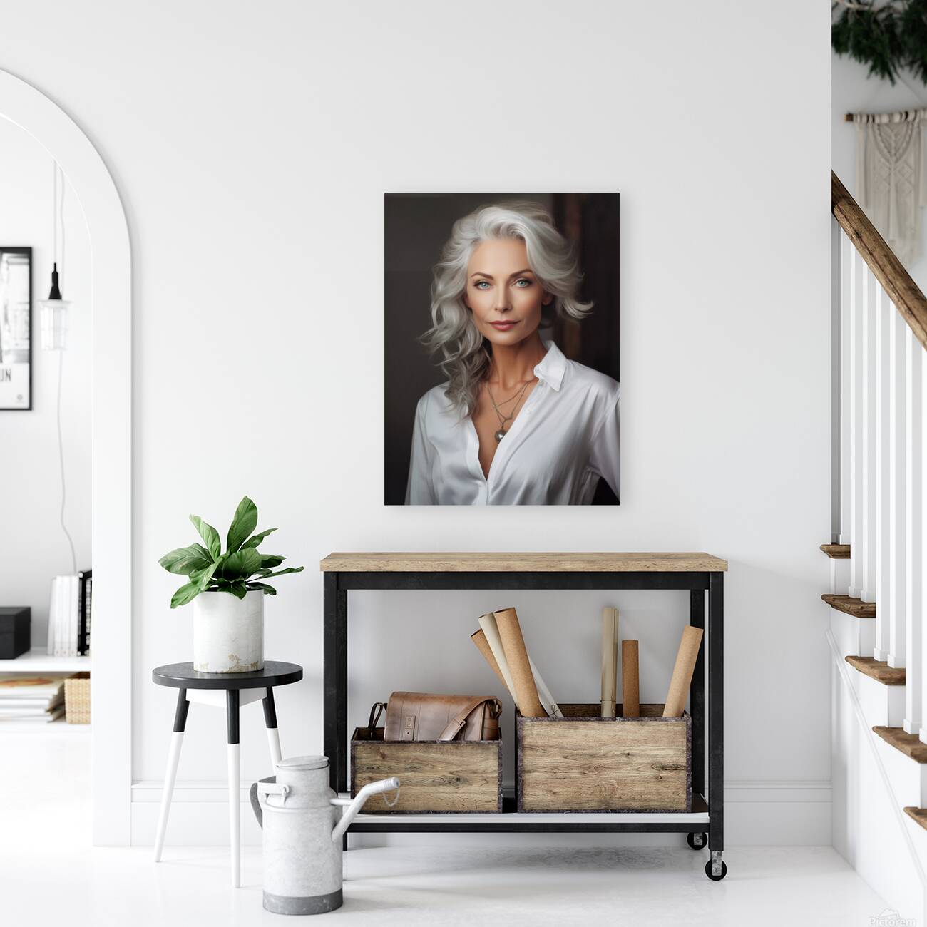 Silver Lady Reproduction