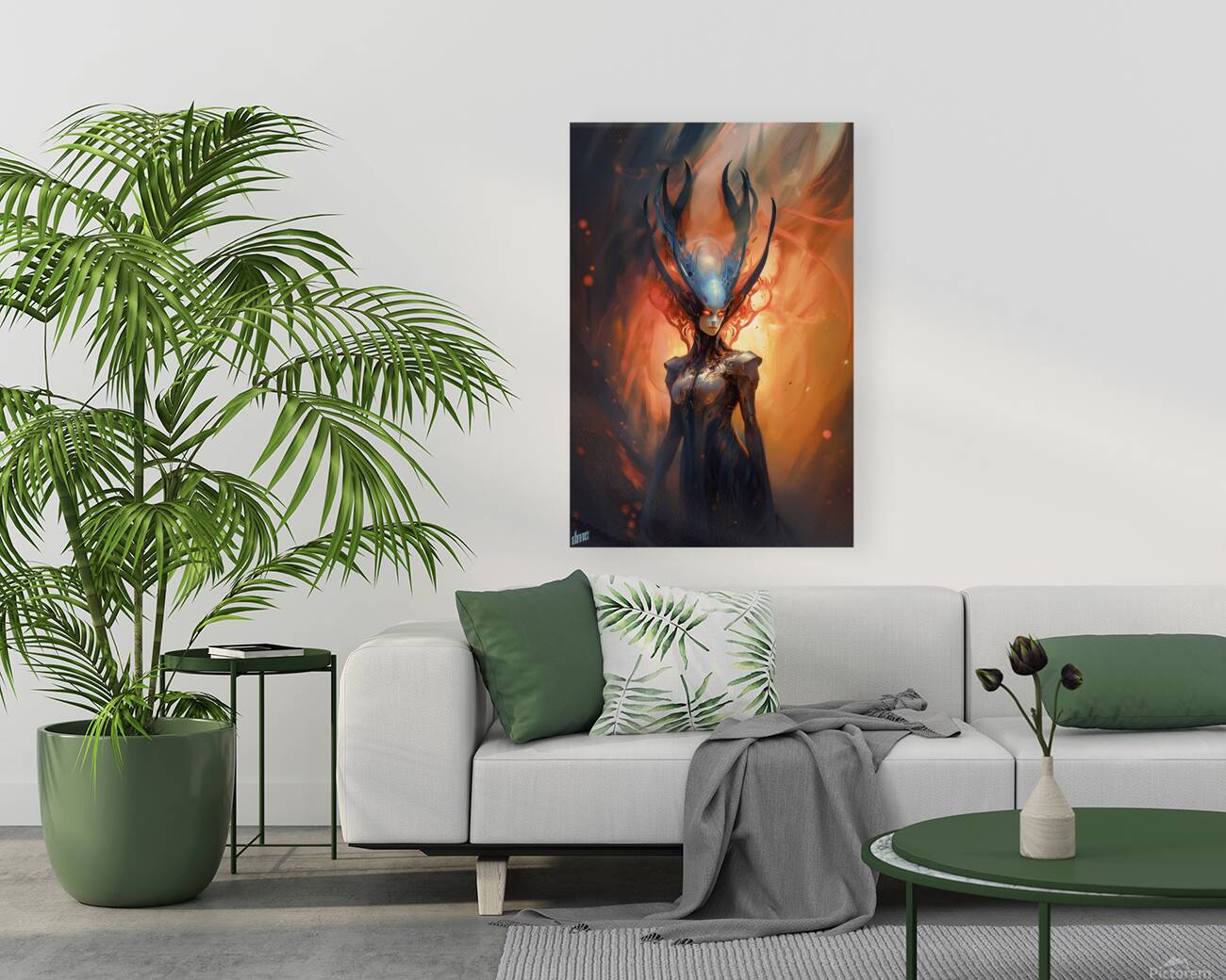 Otherworld Queen Fantasy Painting Reproduction