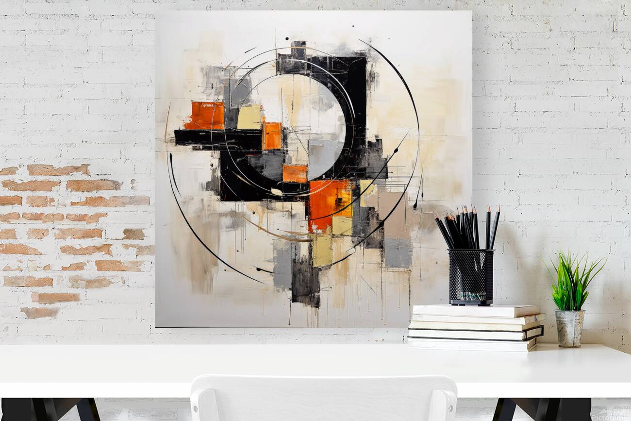 Abstract Futuristic 4 Reproduction