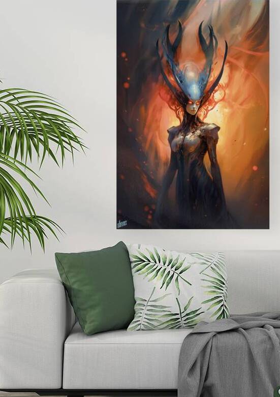 Otherworld Queen Fantasy Painting by Donnie Maynard Christianson