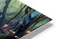 Forest Stream HD Metal print