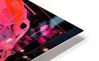 Synthwave Red 003 HD Metal print