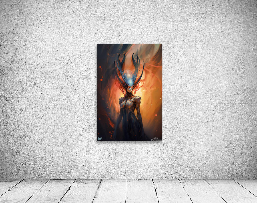 Otherworld Queen Fantasy Painting Wall Preview