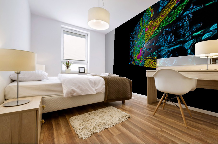 Tangled Transformation 5 Mural print