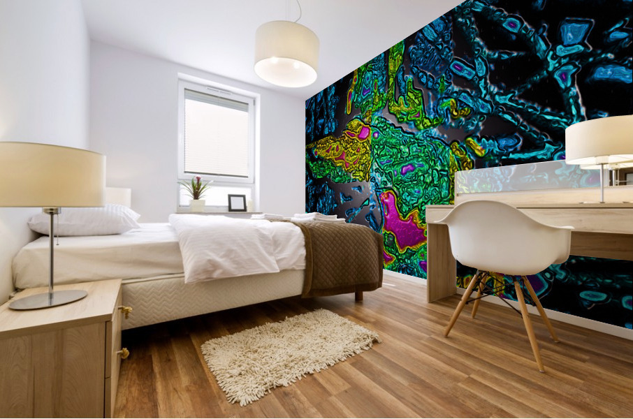 Tangled Transformation 6 Mural print