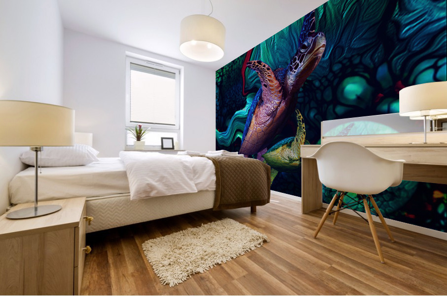 Turtles en Saison 3 Mural print